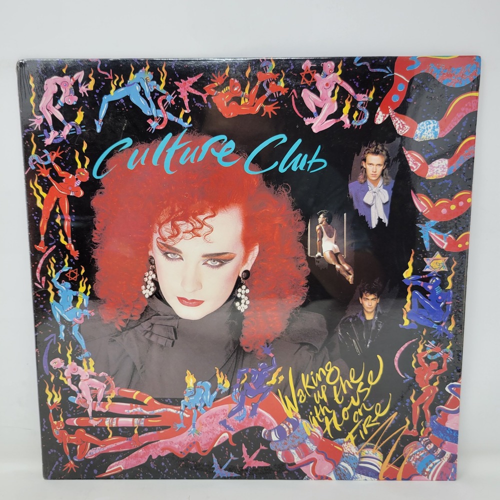 Culture Club Waking Up‎ with the House on Fire Vinyl LP 1984 Sealed OE 39881